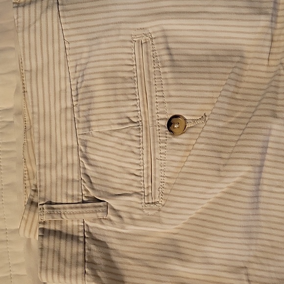 Gap tan stripe capris. - Picture 5 of 5